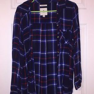 American Eagle Red, White, & Blue Flannel